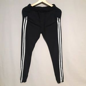 H2Gear | Side striped black joggers